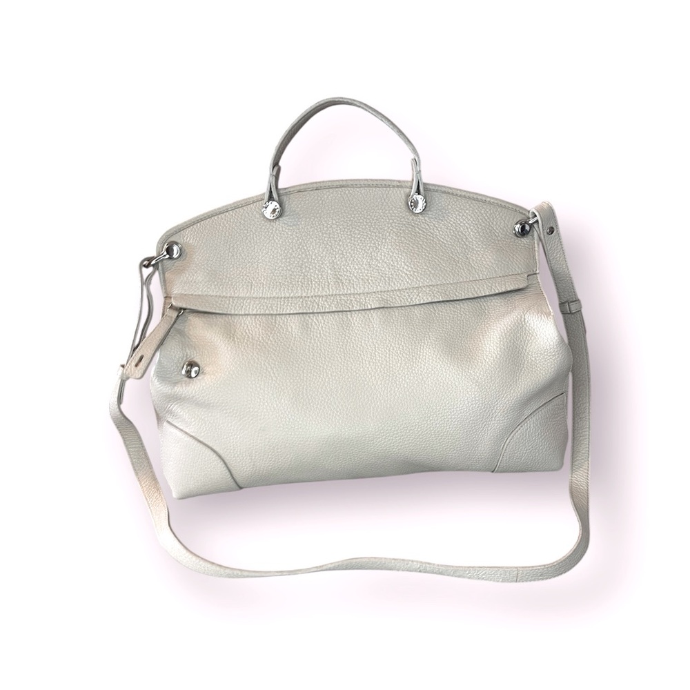 Ivory  Furla Piper Bag With Strap Included